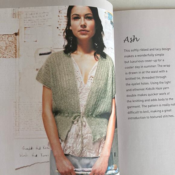 Vintage Designs & Hearfelt Kim Hargreaves Knitting Books Cottagecore Whimsigoth - Picture 6 of 13